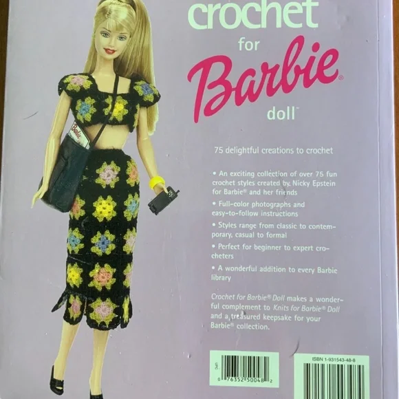 Crochet for Barbie 75 creations to crochet Book has 144 pages of ideas - Picture 4 of 4